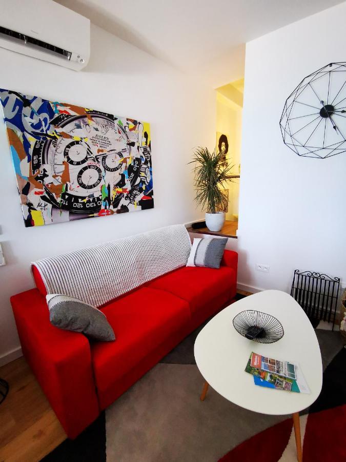 Magnifique Duplex Vue Mer Menton Luaran gambar