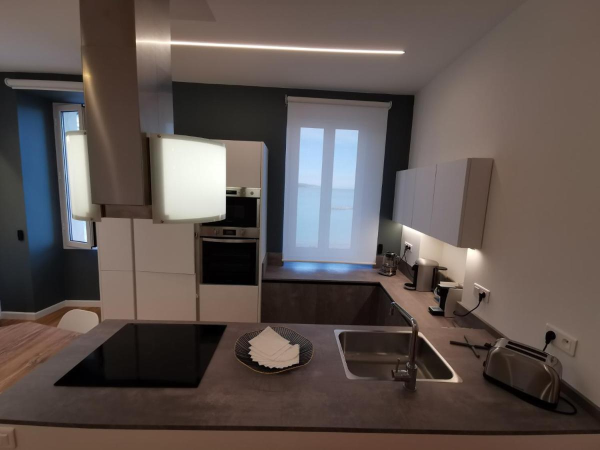 Magnifique Duplex Vue Mer Menton Luaran gambar